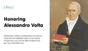 Honoring Alessandro Volta