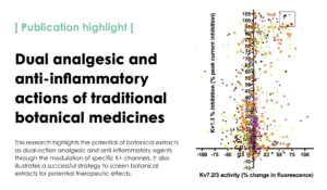 Polymodal K+ channel modulation contributes to dual analgesic and anti-inflammatory actions of traditional botanical medicines